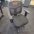 Black Mesh Back Office Task Chair w/ Adjustable Arms